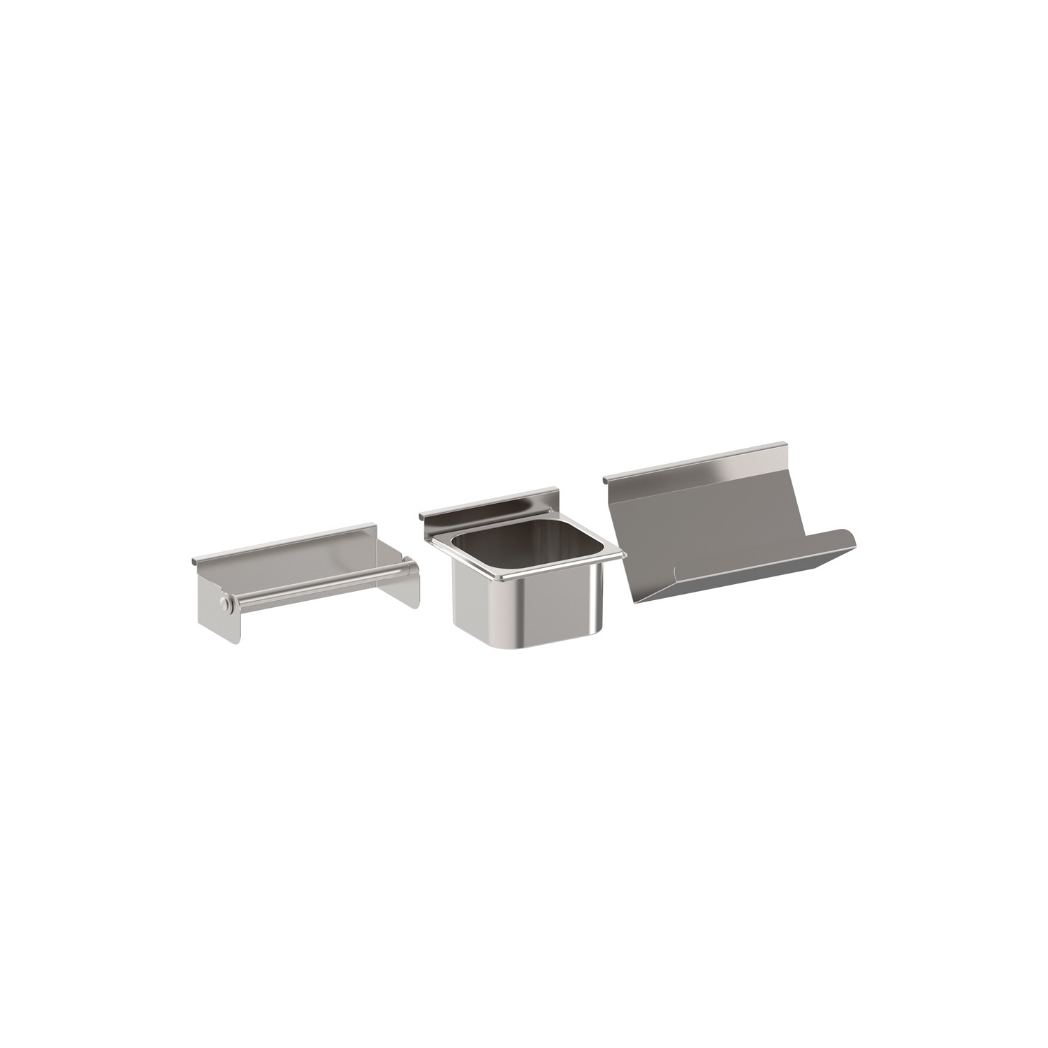 Kit accessoires inox pour module cuisine Eno