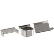 Kit accessoires inox pour module cuisine Eno