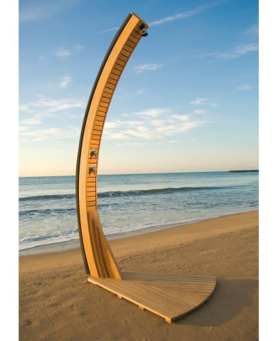 Douche Solaire ODALO Courbe Les Jardins