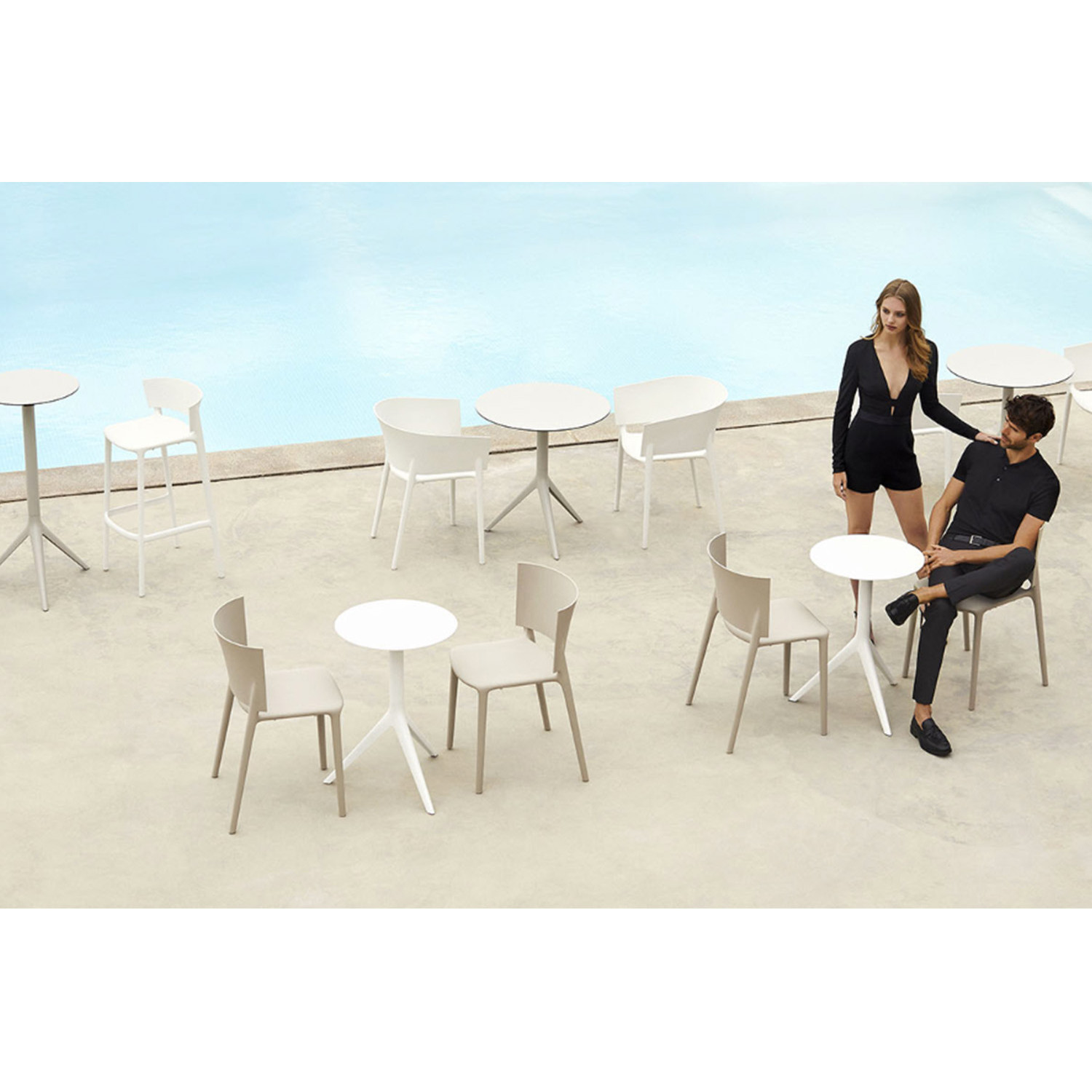 counter stool AFRICA Vondom
