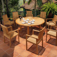 Table circulaire 185 DRUMMOND Barlow Tyrie