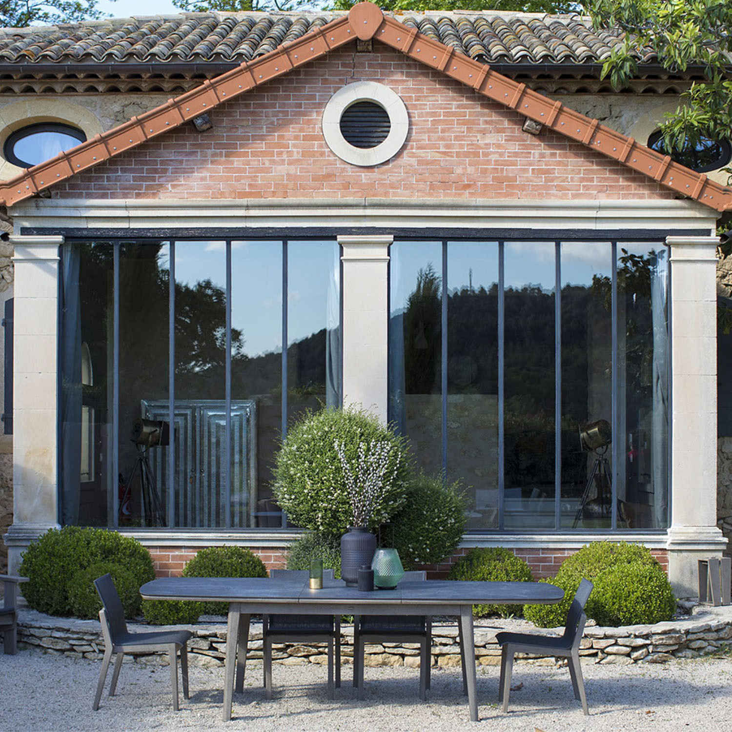 Table extensible 200 cm COPENHAGUE Les Jardins