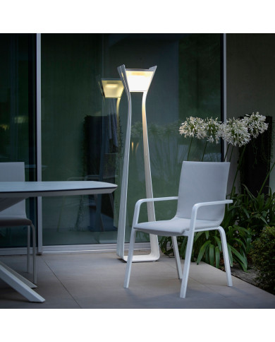 Lampe solaire OSMOZ aluminium Les Jardins