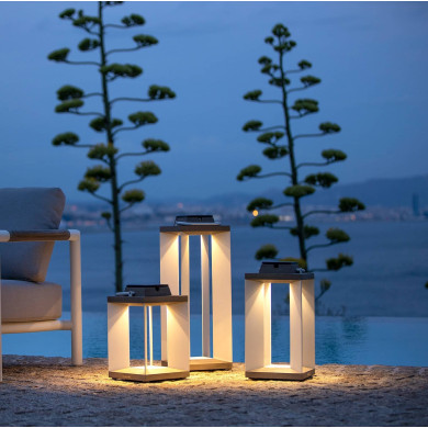 Lanterne solaire TECKALU Les Jardins