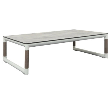 Table basse XL béton ciré BASTINGAGE Les Jardins