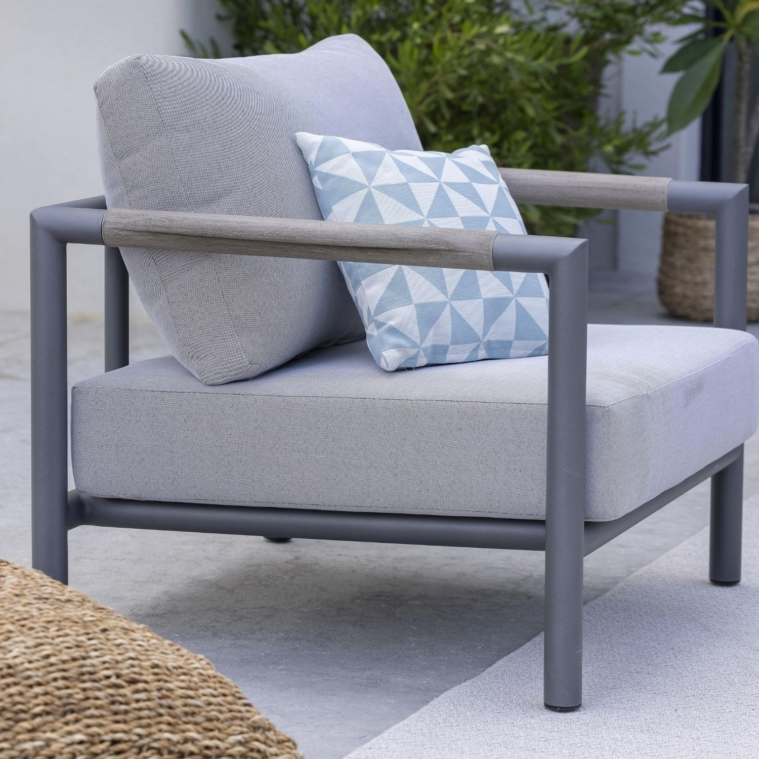 Fauteuil large BASTINGAGE Les jardins