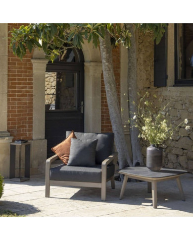 Table Basse COPENHAGUE 80x 80 cm Les jardins