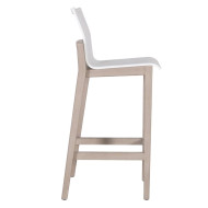 Tabouret Blanc COPENHAGUE Les Jardins