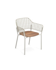 Fauteuil LYZE teck Emu