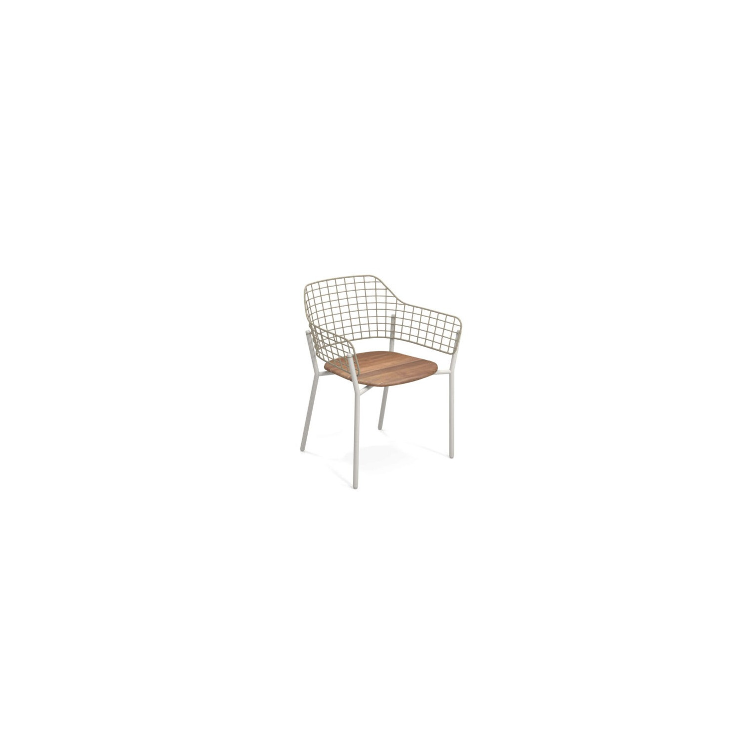 Fauteuil LYZE teck Emu