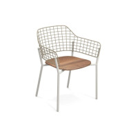 Fauteuil LYZE teck Emu