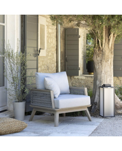 Fauteuil corde tressée MIRA Les Jardins