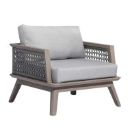 Fauteuil corde tressée MIRA Les Jardins