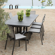 Table extensible AMAKA 162/244 x102 cm - Les jardins