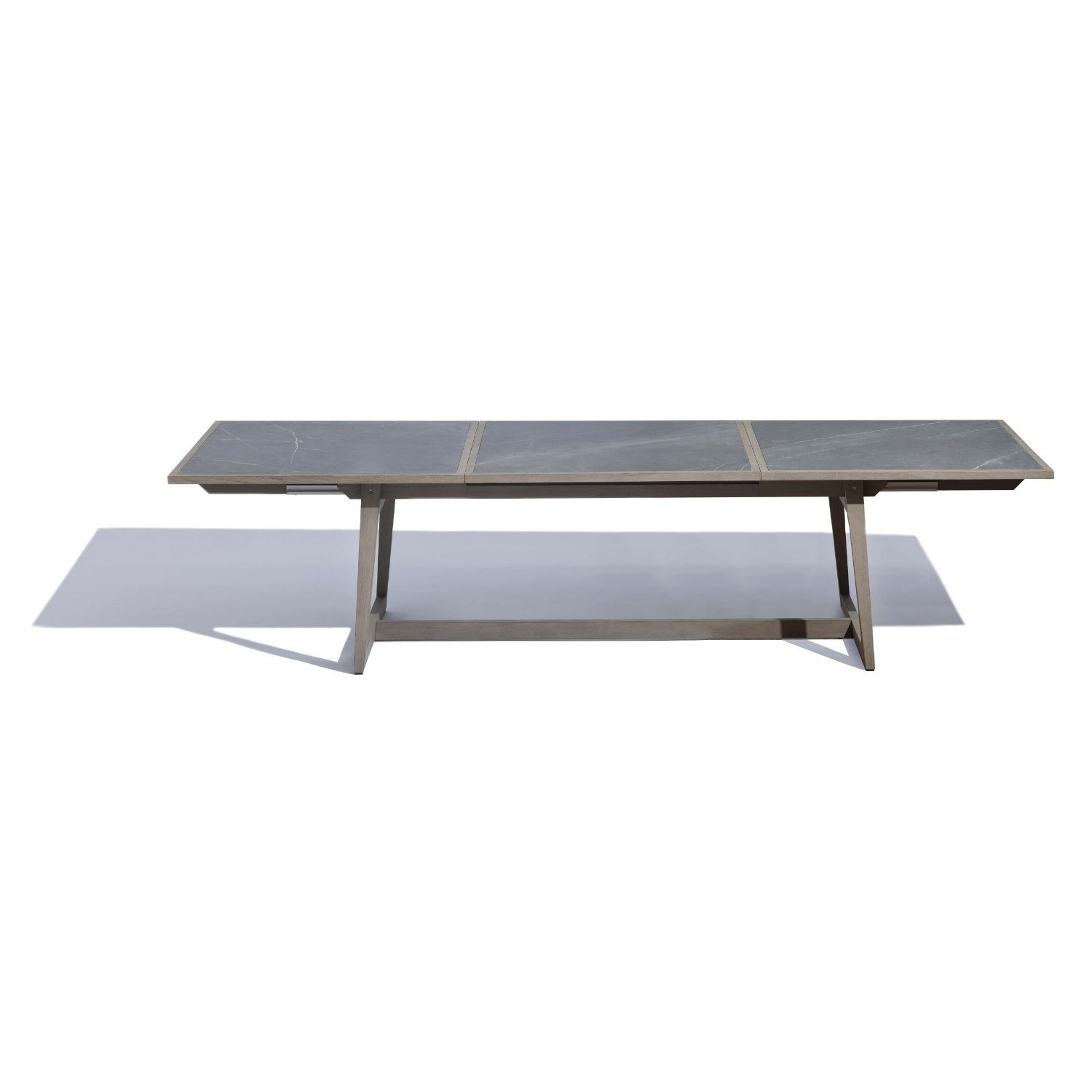 Table céramique noire SKAAL 200/300cm Les Jardins