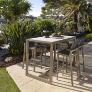 Table céramique SKAAL 89x85 cm Les Jardins