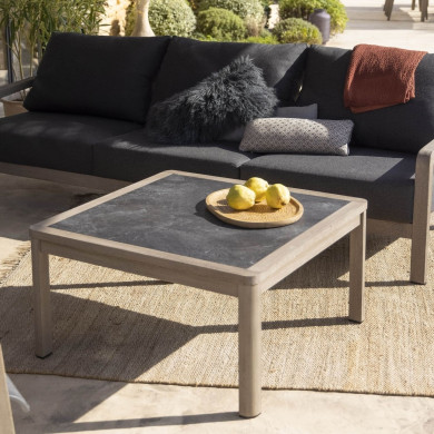 Table basse COPENHAGUE 85x85 cm Les Jardins