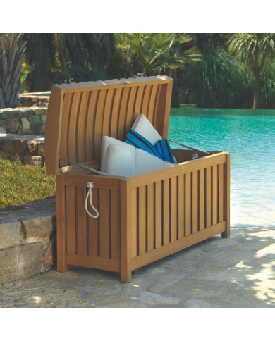 Coffre en teck SAQQARAH 155 cm Les Jardins