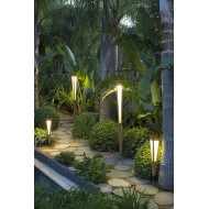 Torche Solaire Teck LES JARDINS