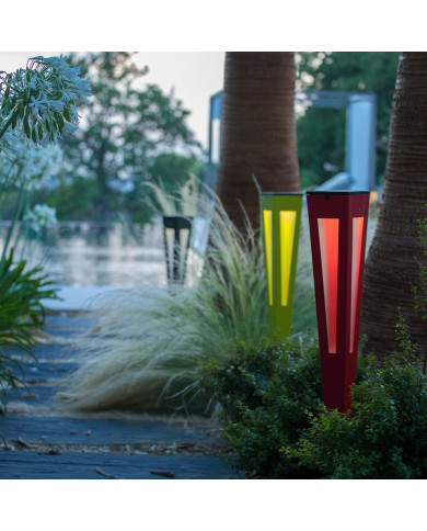 Torche Solaire Teck LES JARDINS