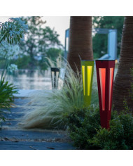 Torche Solaire Teck LES JARDINS