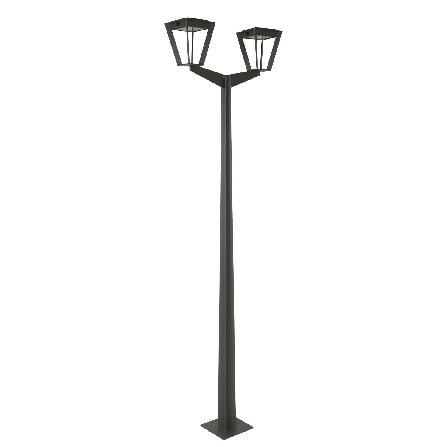Lampadaire METRO double Les Jardins