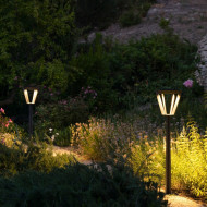 Lampadaire METRO double Les Jardins