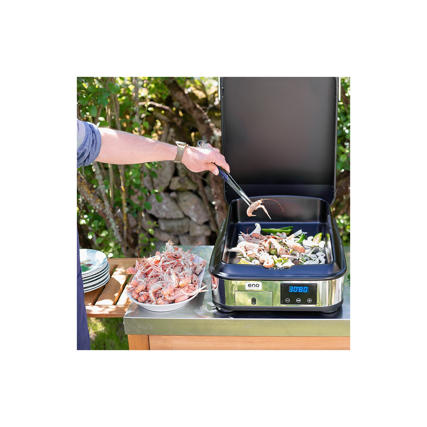 Plancha Enosign 65 inox