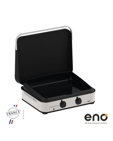 Plancha gaz ENOSIGN 65 noir et inox Eno