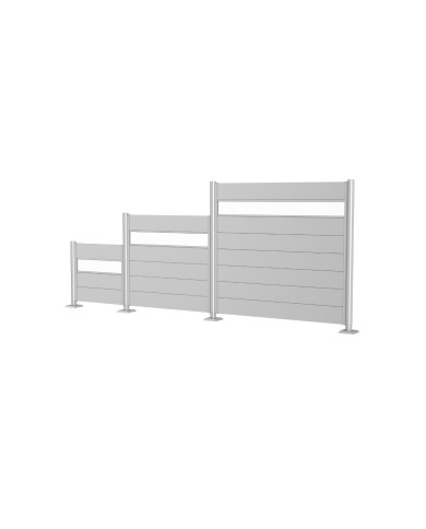 Panneau brise-vue verre H90 Biohort