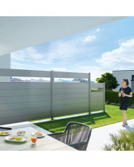 Panneau brise-vue verre H135 Biohort