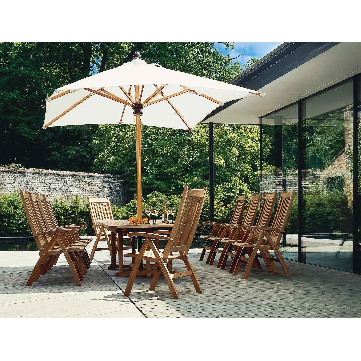 Fauteuil pliant ASCOT inclinable Barlow Tyrie