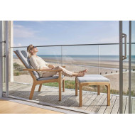 Fauteuil en teck dossier haut MONTEREY Barlow Tyrie