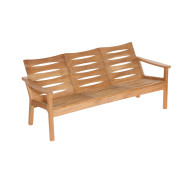 Canapé 3 places en teck MONTEREY Barlow Tyrie