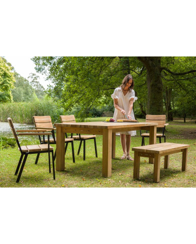Table rectangulaire TITAN 180 cm Barlow Tyrie