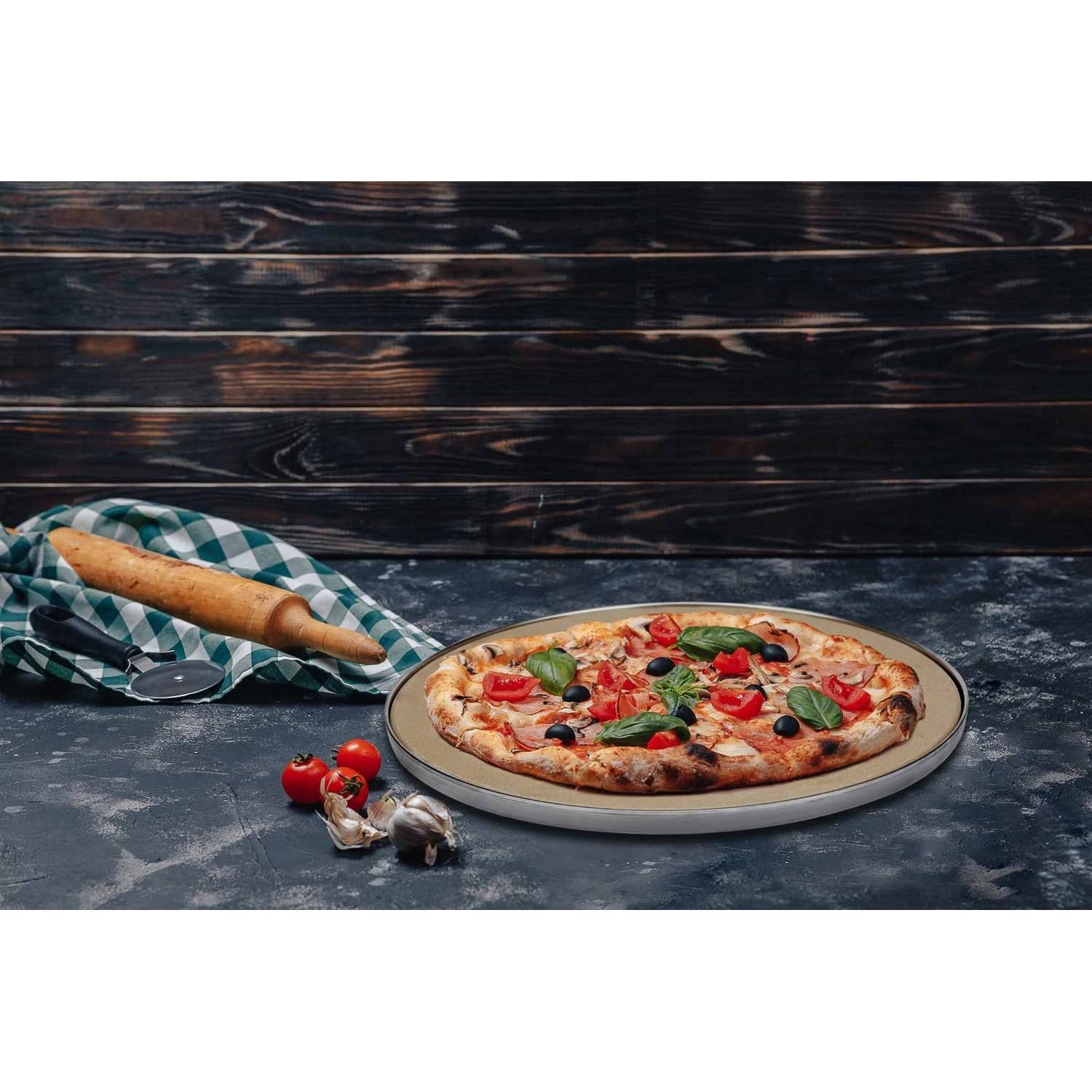 viennoiserie 1600 watts pain 230V, Equipementpro {EP-1ST} Four à Pizza en acier inoxydable avec surface de cuisson en pierre réfractaire de 40x40cm pour pizza 