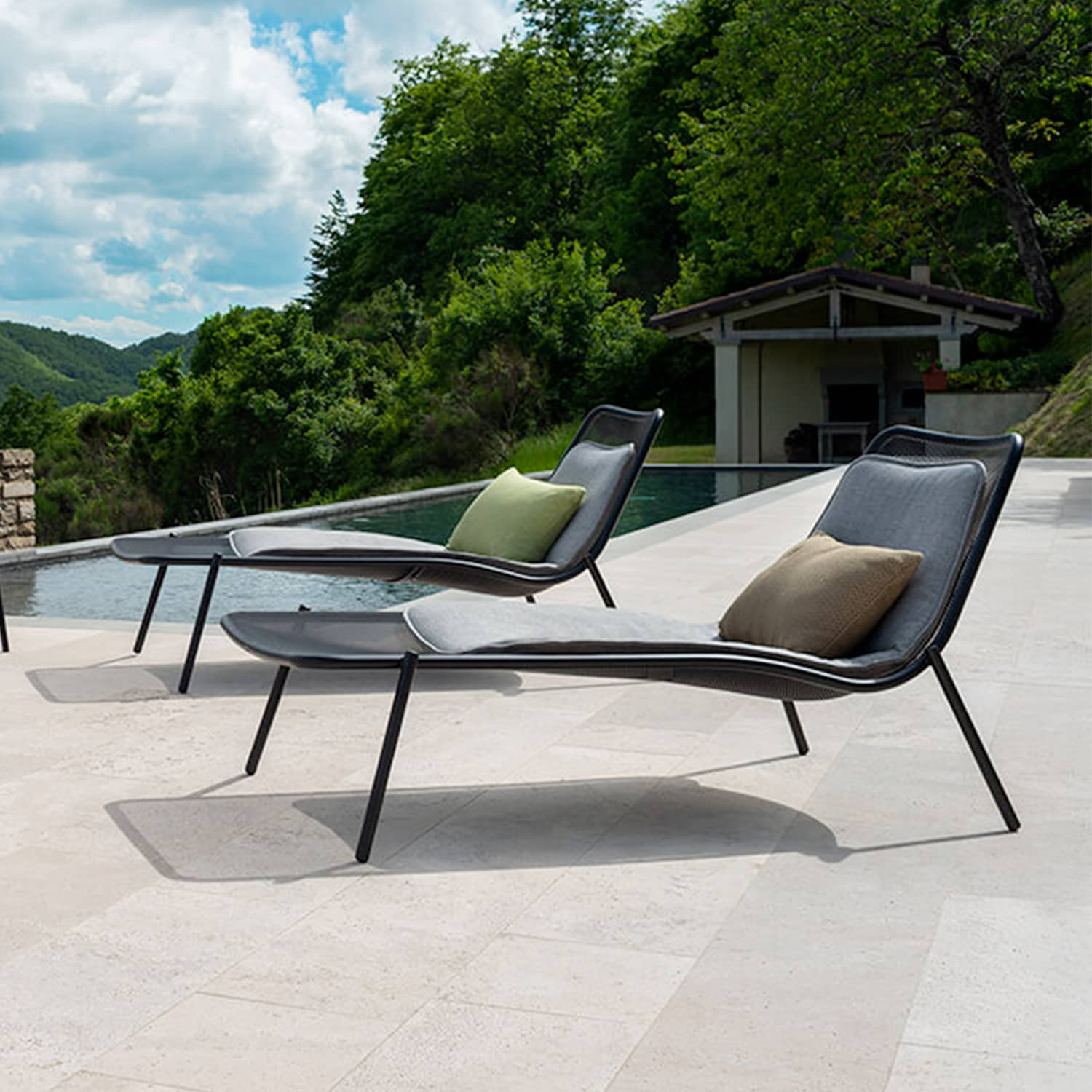 Bain de soleil ROUND Emu