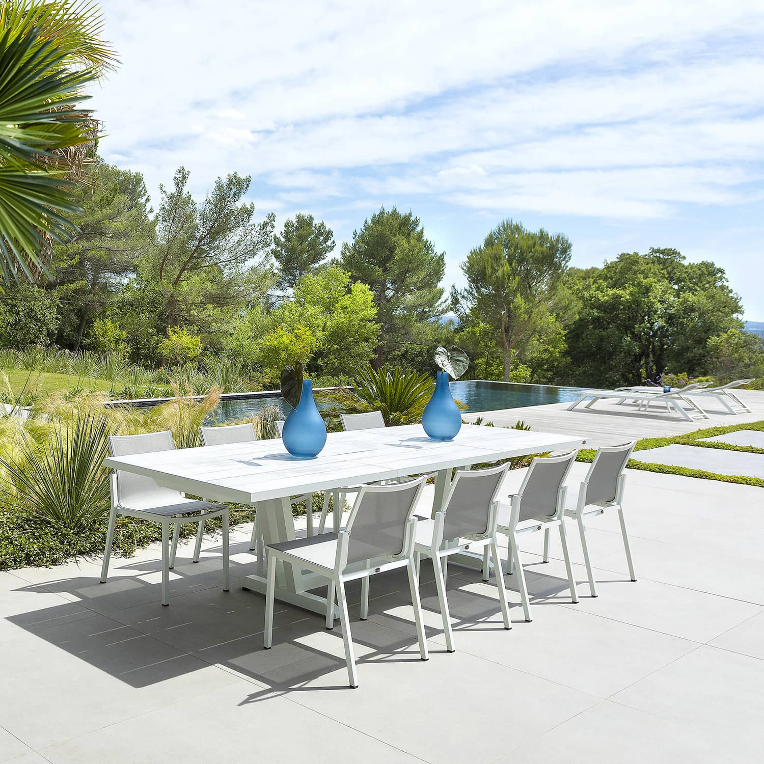 Table extensible 200/300 cm AMAKA HPL Les Jardins