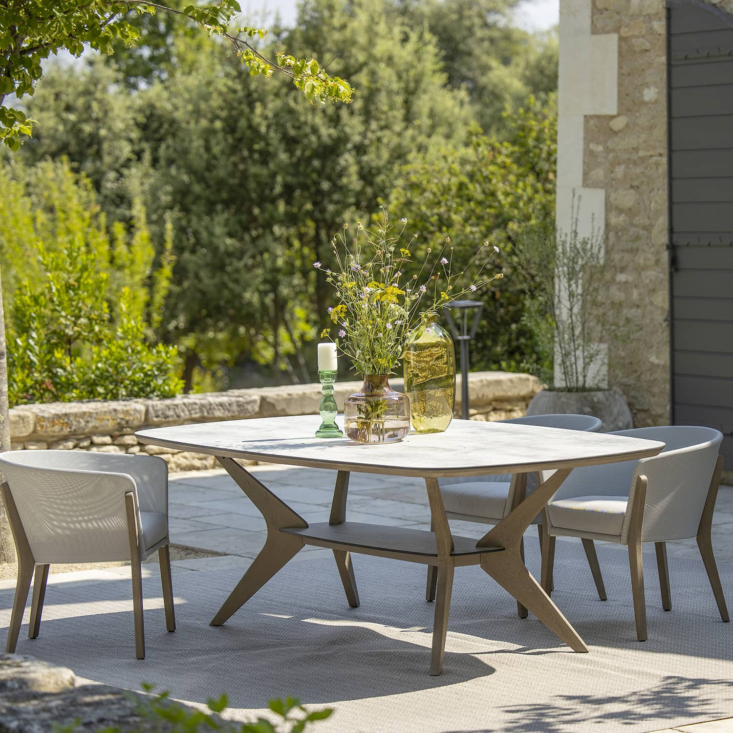 Table fixe SELVA 225 x 125 cm Les Jardins