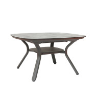 Table carrée extensible 135/195 cm SAGAMORE Les Jardins