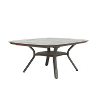 Table carrée extensible 135/195 cm SAGAMORE Les Jardins