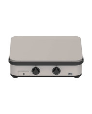 Plancha gaz ENOSIGN 65 inox ENO avec couvercle noir