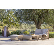  Les Jardins JET STREAM corten footrest