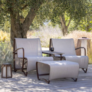  Les Jardins JET STREAM corten footrest