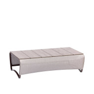 Les Jardins JET STREAM 120 x 70 cm corten coffee table  