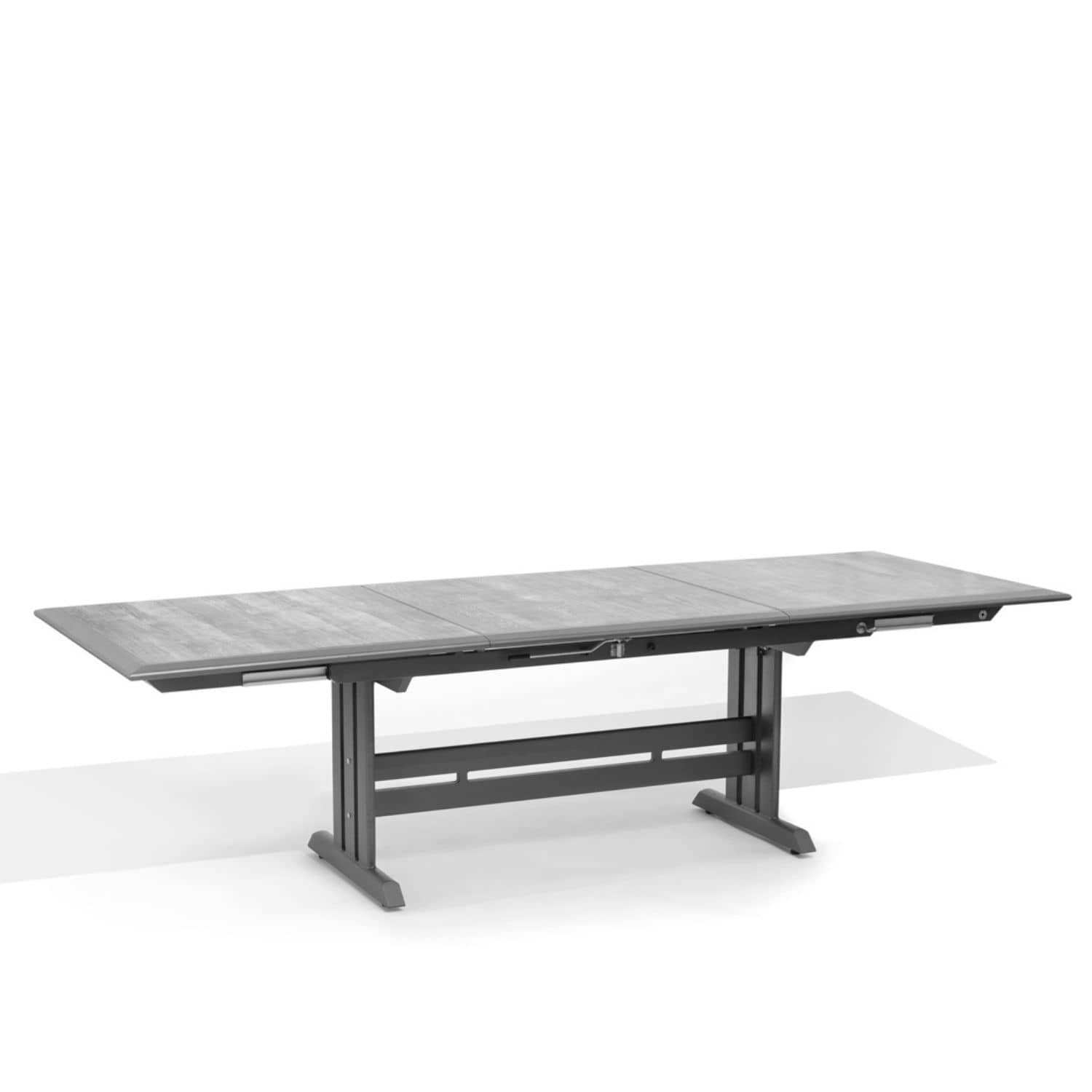 Table extensible céramique HEGOA Grise 190/280 cm Les Jardins
