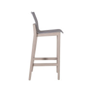 Tabouret grafito COPENHAGUE Les Jardins