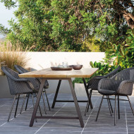 Table MATTEO noire Vincent Sheppard