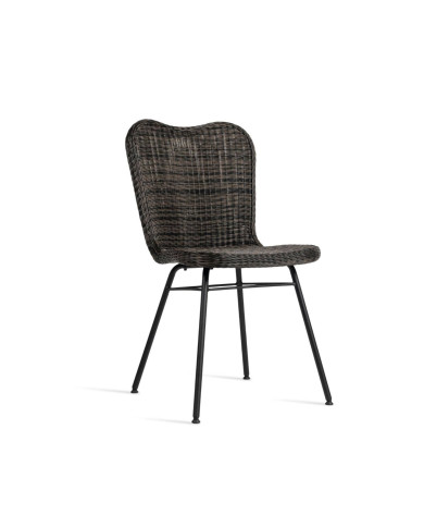 Chaise LENA piètement acier Vincent Sheppard