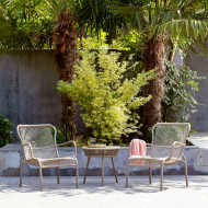 Fauteuil lounge LOOP corde Vincent Sheppard